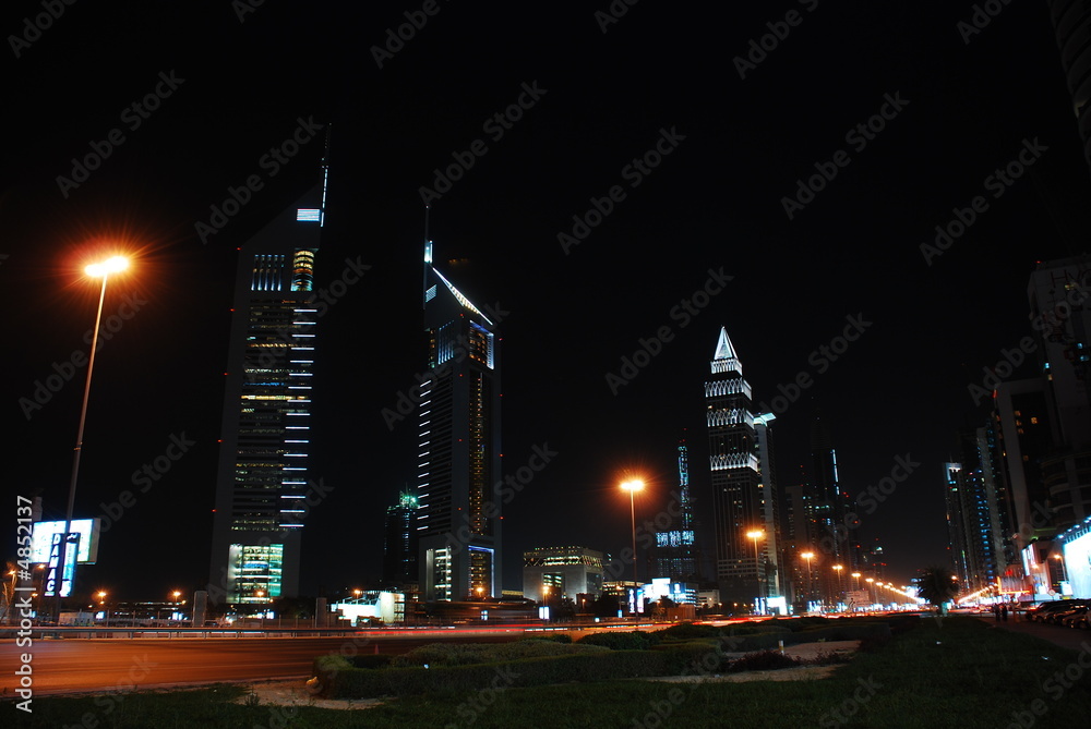 Fototapeta premium Dubai At Night