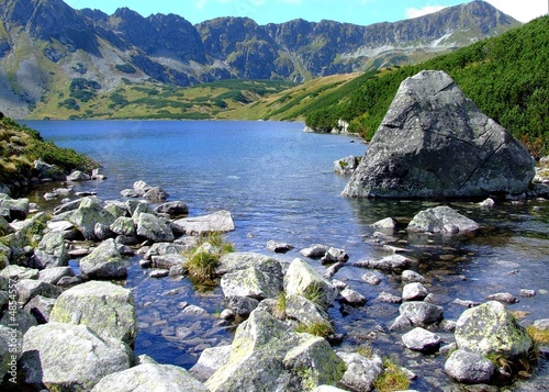 Rocks in the water