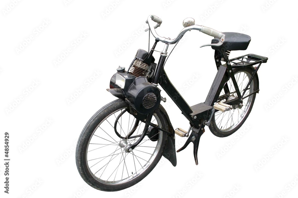 Naklejka premium VELO A MOTEUR