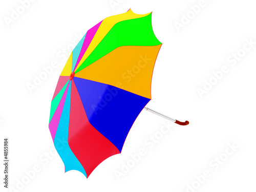 Free Download Multi-coloured umbrella - GFXLoad