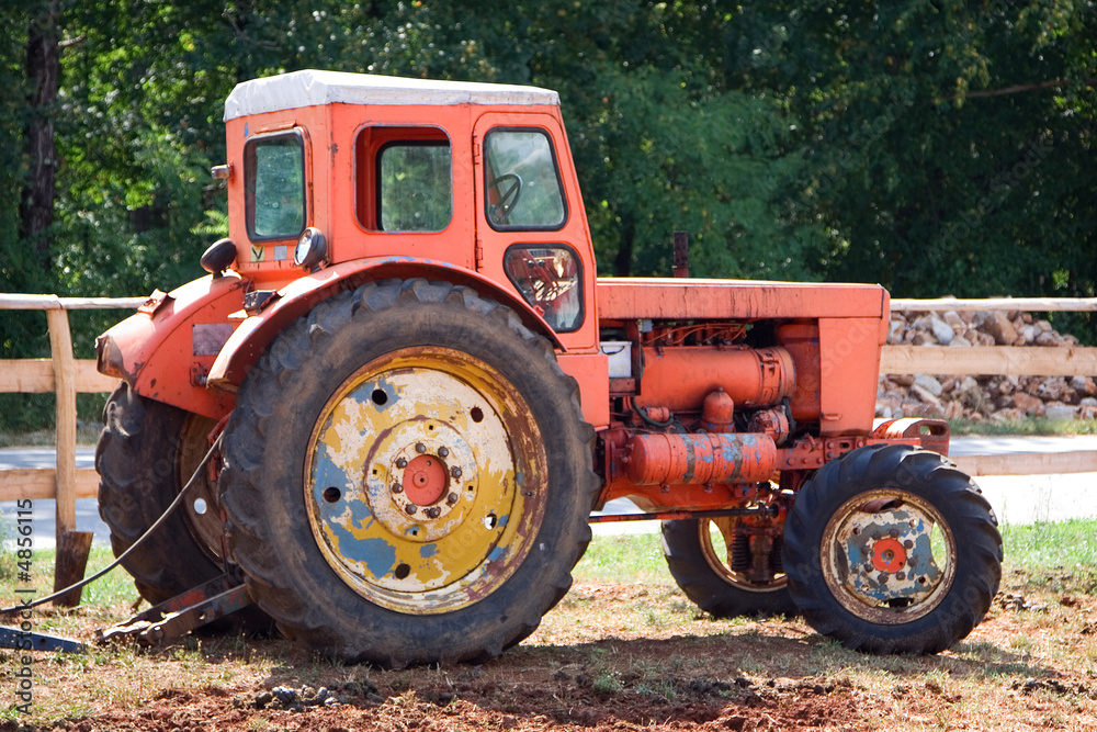 Old tractor Old tractor