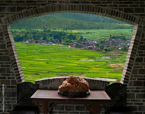 A scenery view of Lijiang