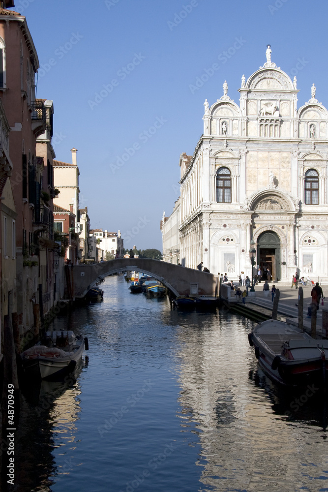 Venise est ses canaux
