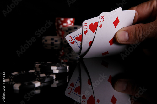 Carte de poker photo