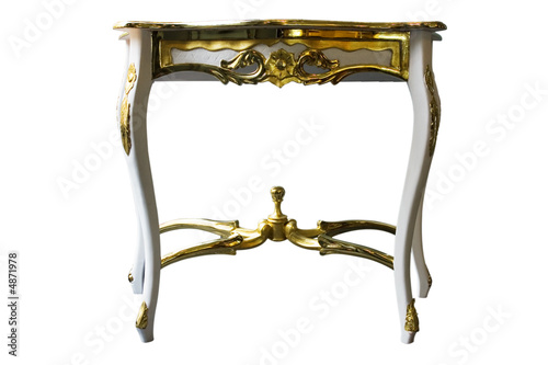 commode dorée