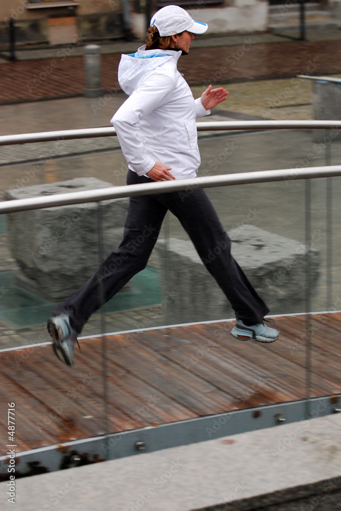 running in the city running in the city