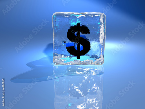 Iced dollar