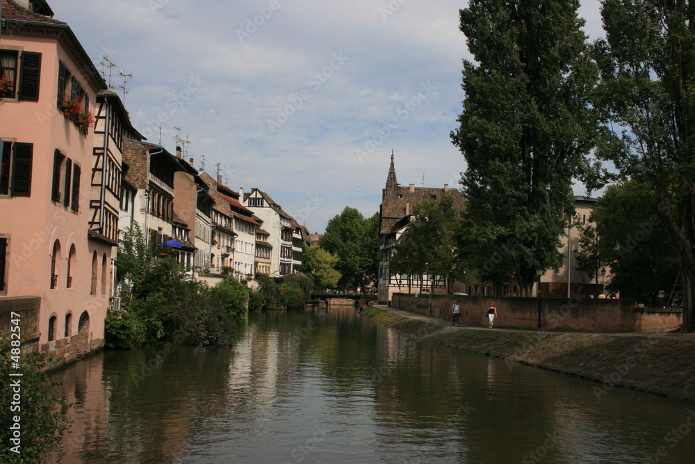 Strasbourg - quartier de la Petite France (Alsace)