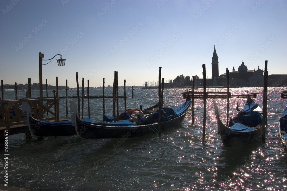 Venise - Vue sur l'ile de San Girogio Maggior
