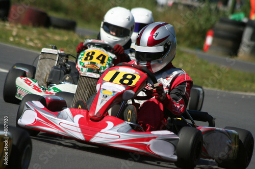 Kart Race Closeup