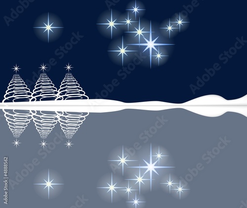 weihnachten am see