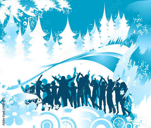 Christmas composition