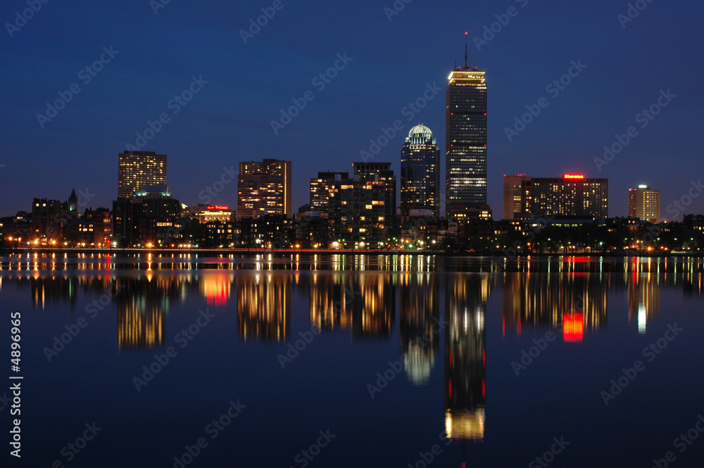 Obraz premium Boston Skyline