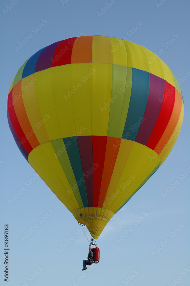 Naklejka premium Hot Air Balloon