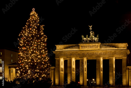 Weihnachten am Brandenburger Tor