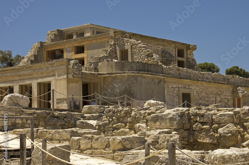 Knossos Palace south side 