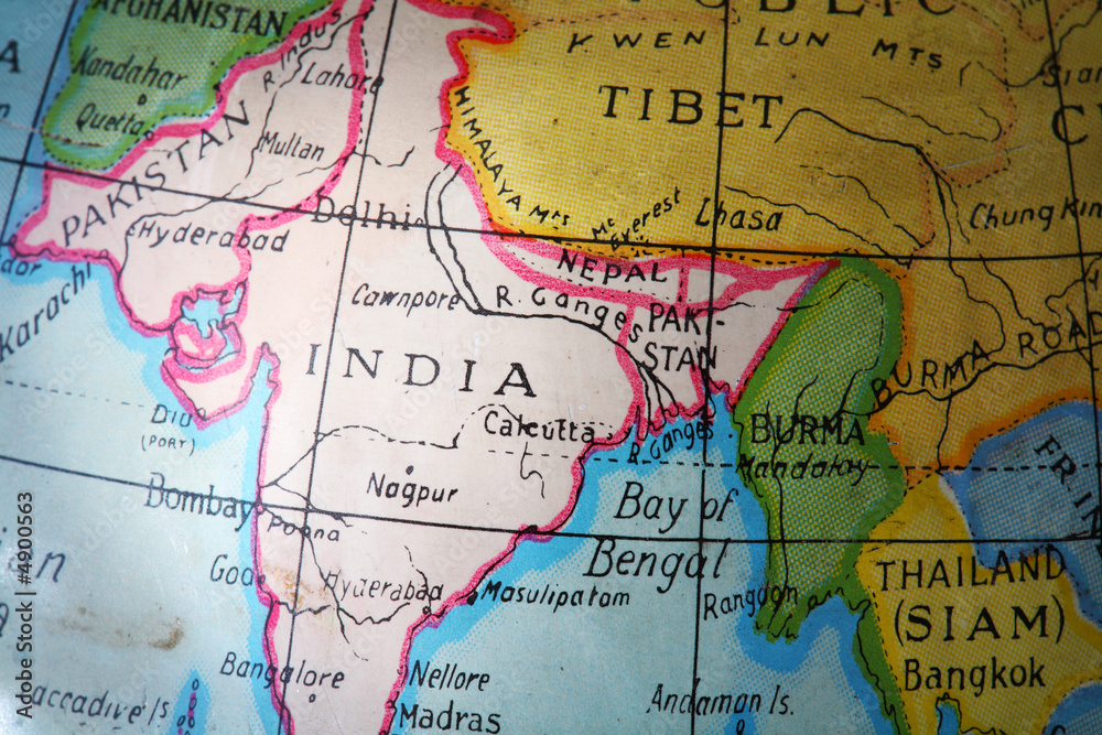 Naklejka premium India