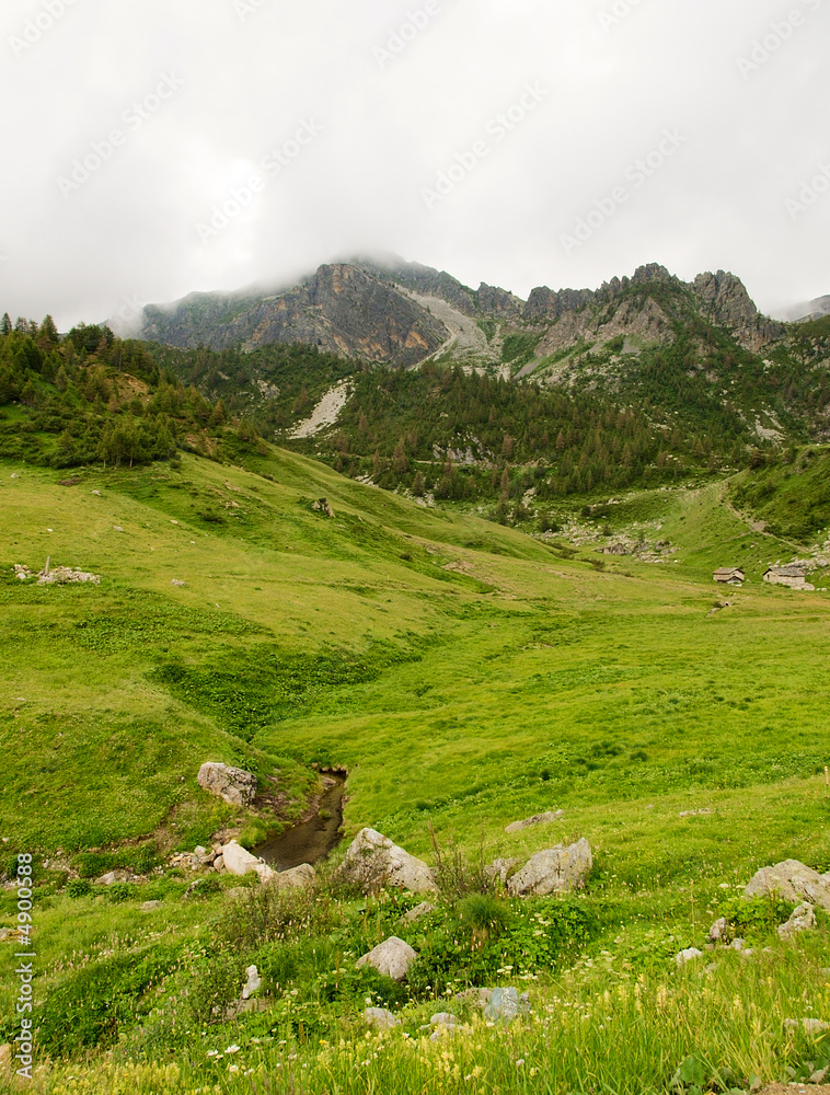 Obraz premium Almaufstieg