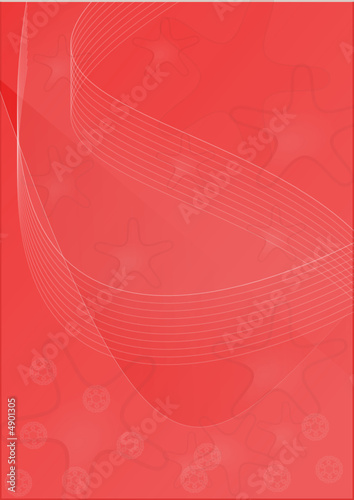 red seastar background