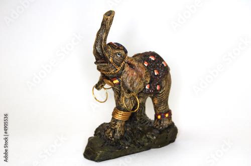 Canvas Print Indian elephants