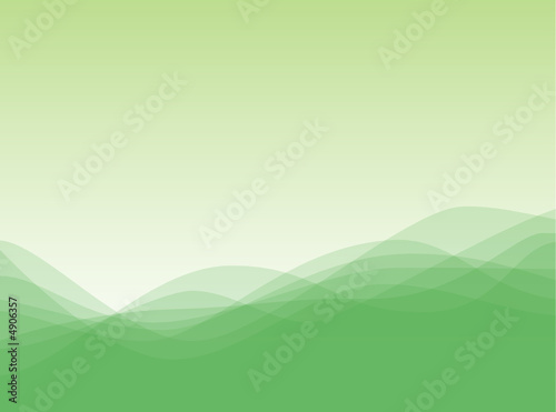 Vagues vertes