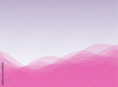 Vagues roses