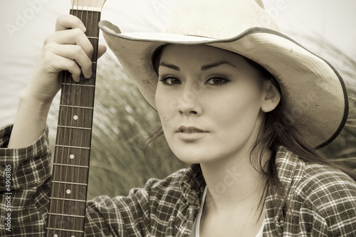 Beautiful cowgirl