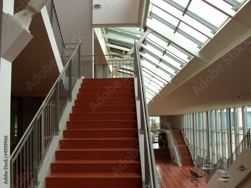 Escaliers, Espace intérieur, Lyon, France