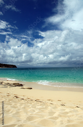 Beautiful Beach in Caribbean
