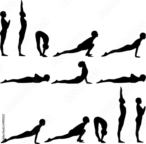 First Yoga exercise, Salute to Sun