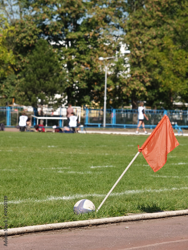 Obraz premium playing field