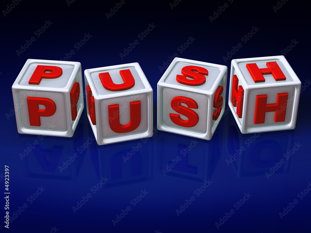 Block letters - 3d concept illustration Block letters - 3d concept illustration