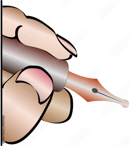 a0007 - Ecriture manuelle, signature