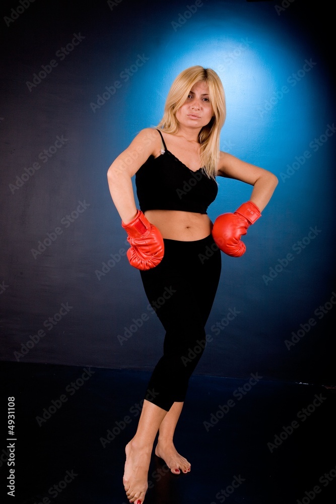 boxing pose