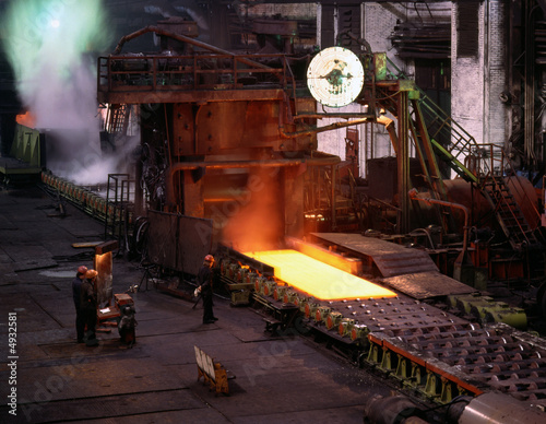 Steel rolling photo