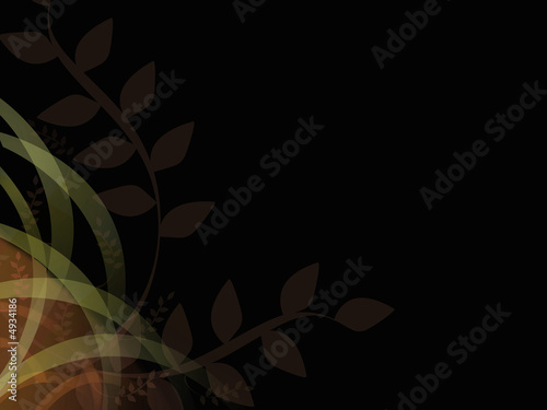 Abstract leaf background