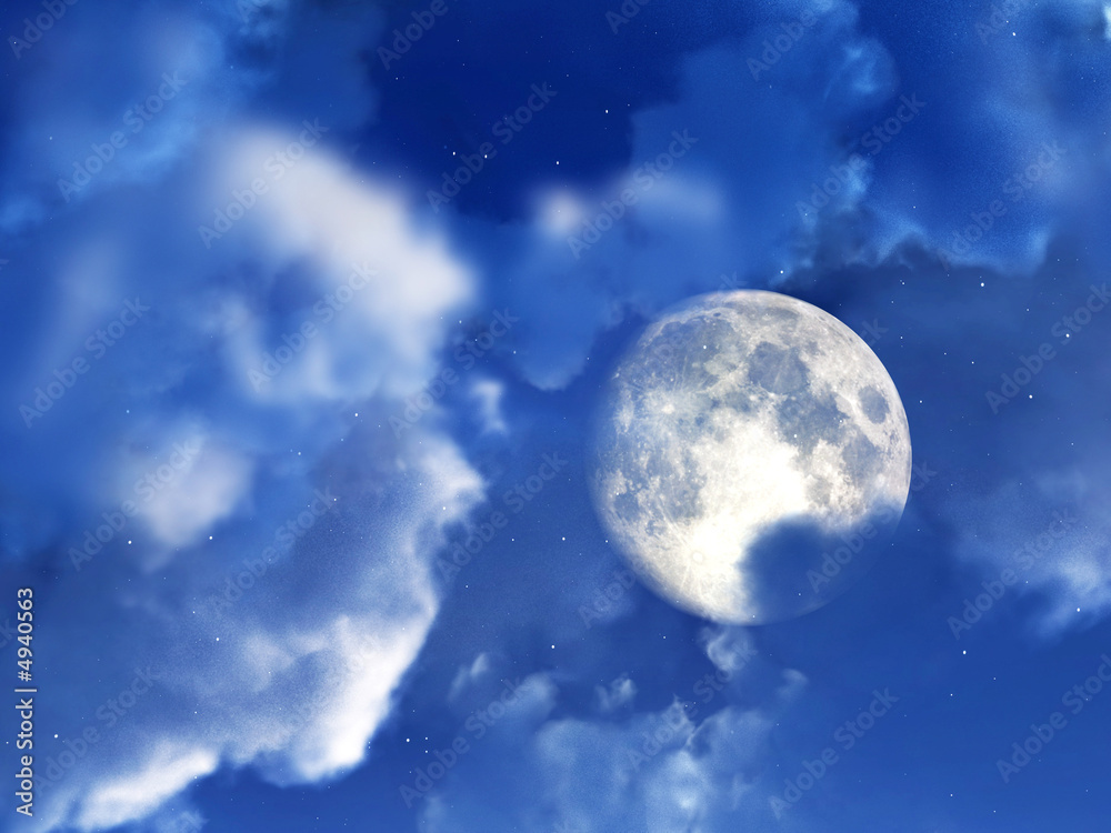 Moon Night Sky 7