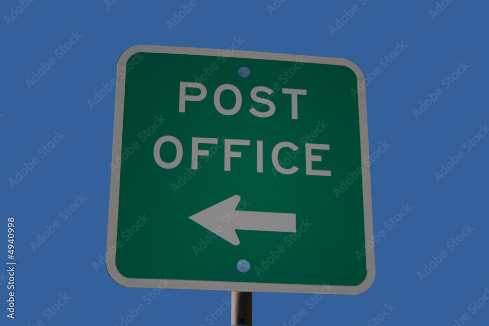 post office sign