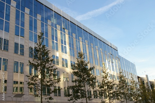 modern architecture - office building in Brussels, Belgium