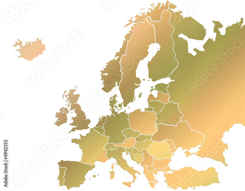 Carte Europe 