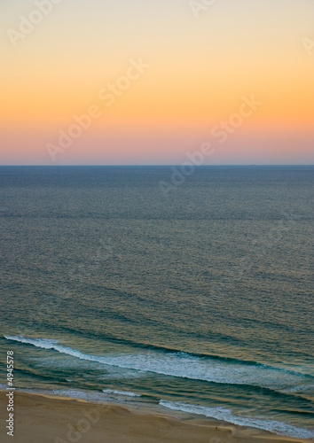 Surfers Paradise Ocean Sunset