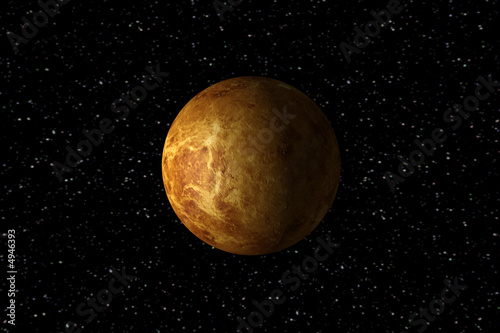 3d render of venus photo