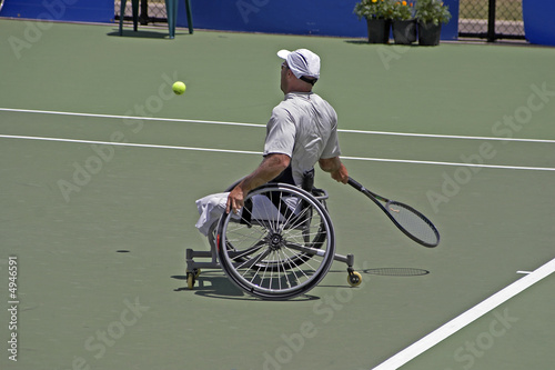 Disabled Tennis Player