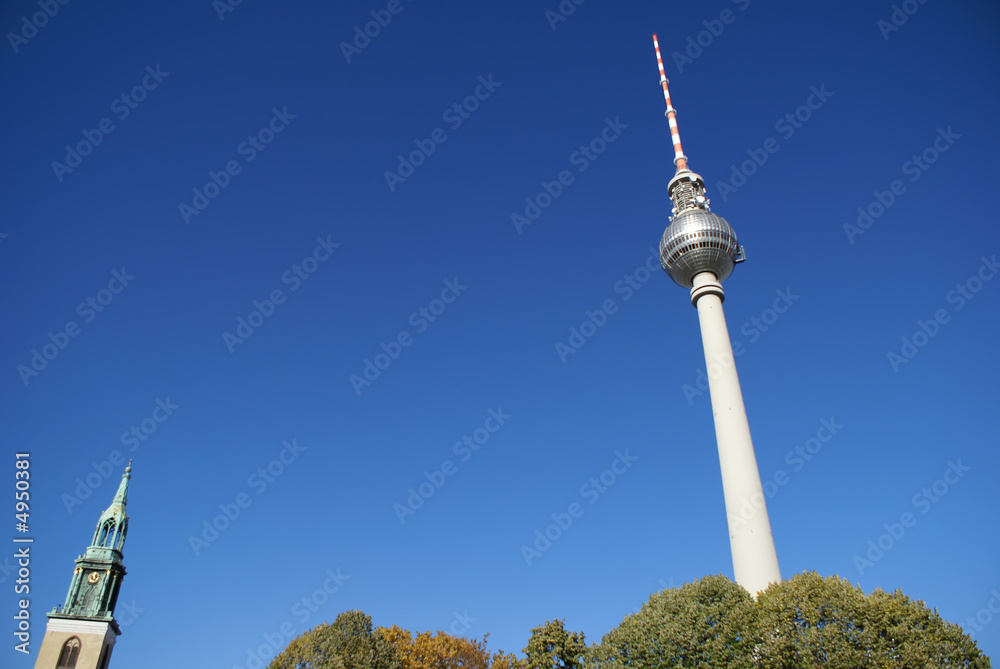 Obraz premium Berlin tv tower