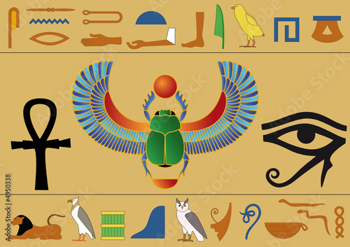 Egyptian hieroglyphics