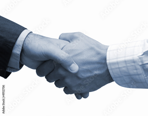 Картината върху платно Financial deal!!