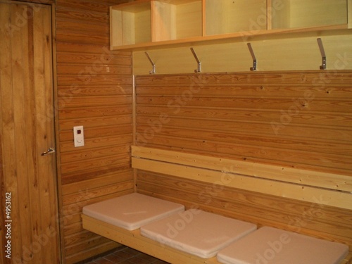 Konstfotografi Vestiaire sauna