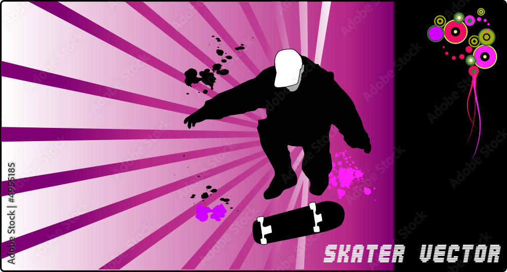 vector de un skater
