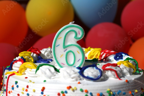 Birthday Cake - Six