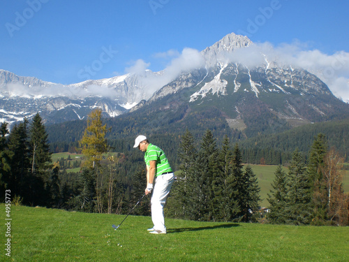 Golf in den Alpen, Bergen